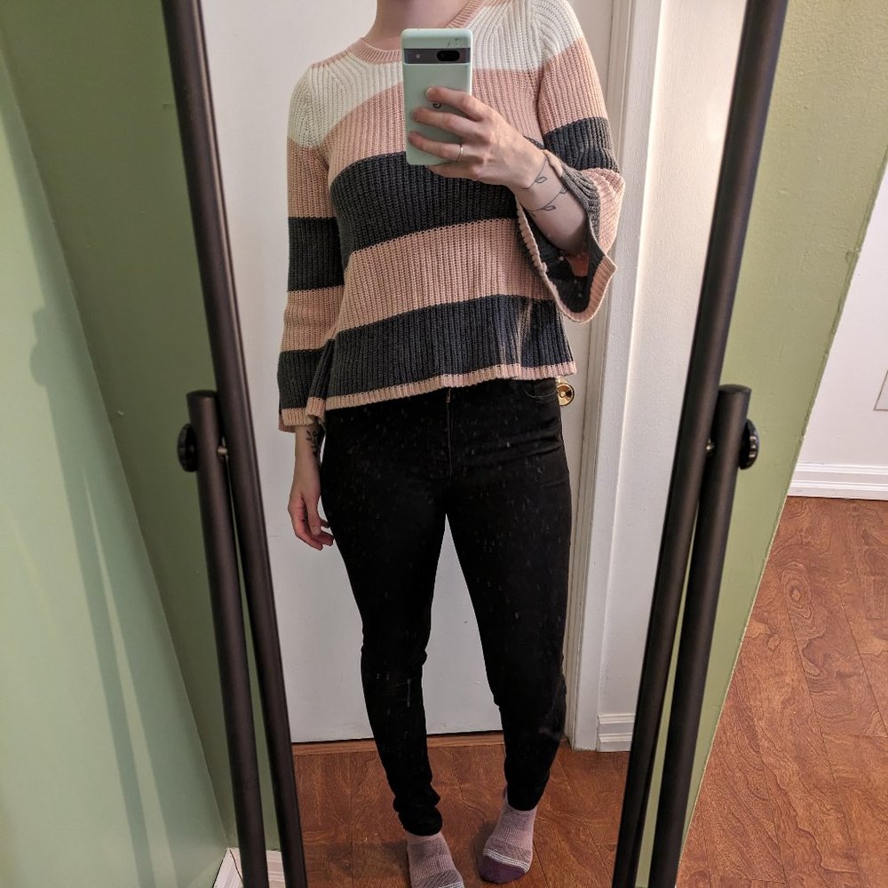 GAP Striped Cozy Sweater